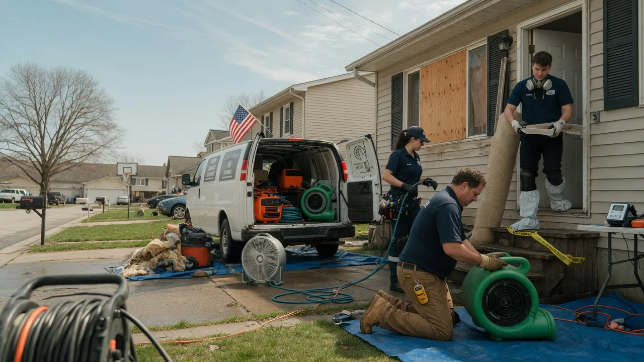Water Damage Restoration in Garnavillo, IA near me